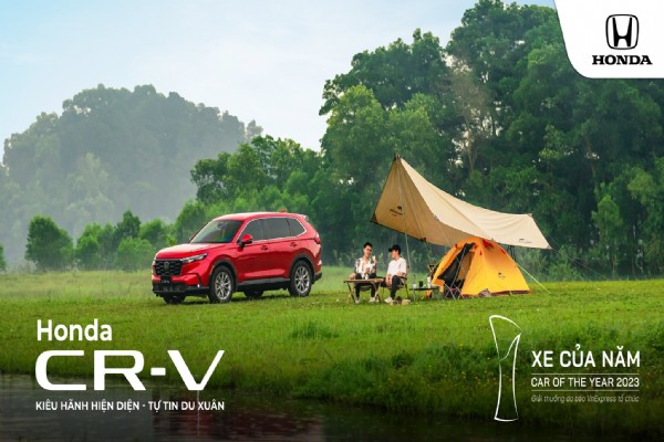 Honda CR-V: Kiêu Hãnh Hiện Diện - Tự Tin Du Xuân